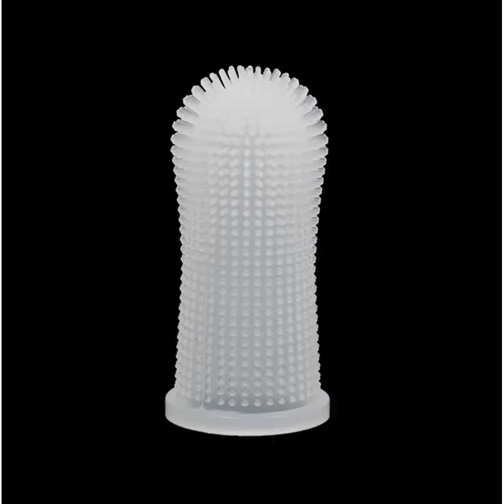 Soft Silicone Pet Finger Toothbrush For Dogs Cats 3