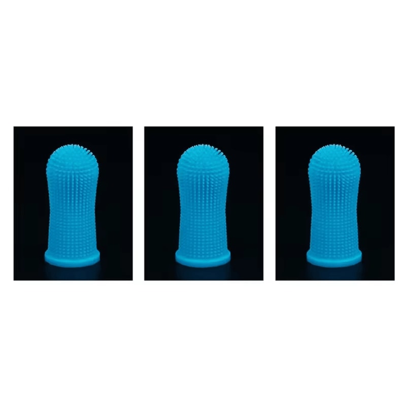 Soft Silicone Pet Finger Toothbrush For Dogs Cats 7