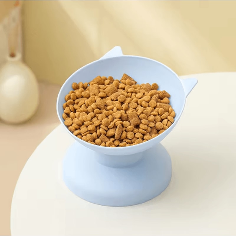 45 Elevated AntiOverturn Pet Bowl For Cats Small Dogs 3