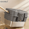 XL Enclosed Stainless Steel Cat Litter Box With Odor Control AntiSplash Design 1