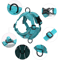 Reflective Adjustable Pet Harness Leash Set For Cats Small Dogs 2