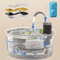 PureFlow Wireless Stainless Steel Cat Water Fountain 32L 1