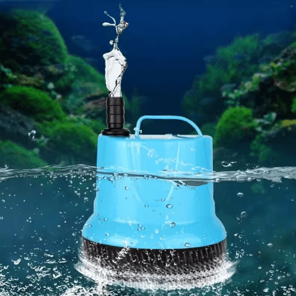 AquaFlow Mini Submersible Water Pump For Fish Tanks Fountains 0