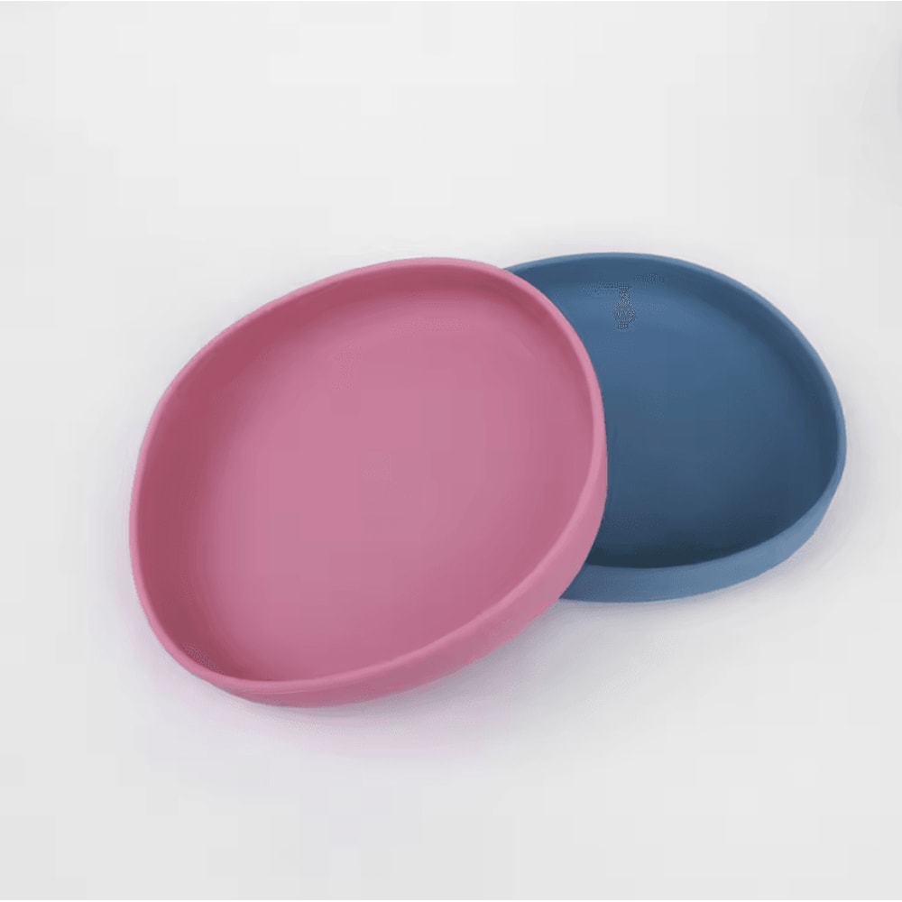 ComfortDish WhiskerFriendly Silicone Cat Feeding Plates Set 3