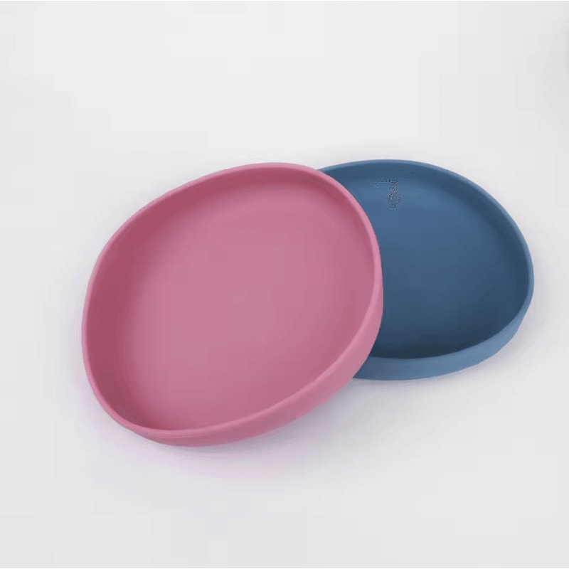 ComfortDish WhiskerFriendly Silicone Cat Feeding Plates Set 3
