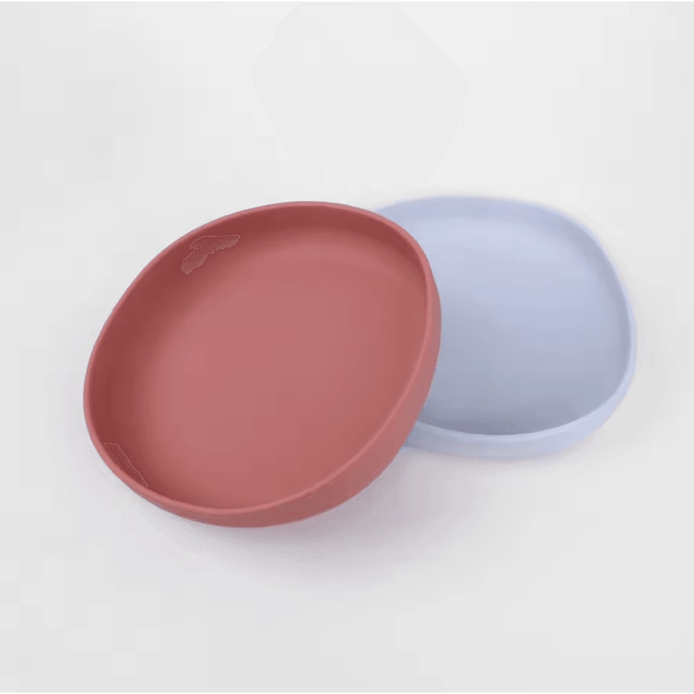 ComfortDish WhiskerFriendly Silicone Cat Feeding Plates Set 4
