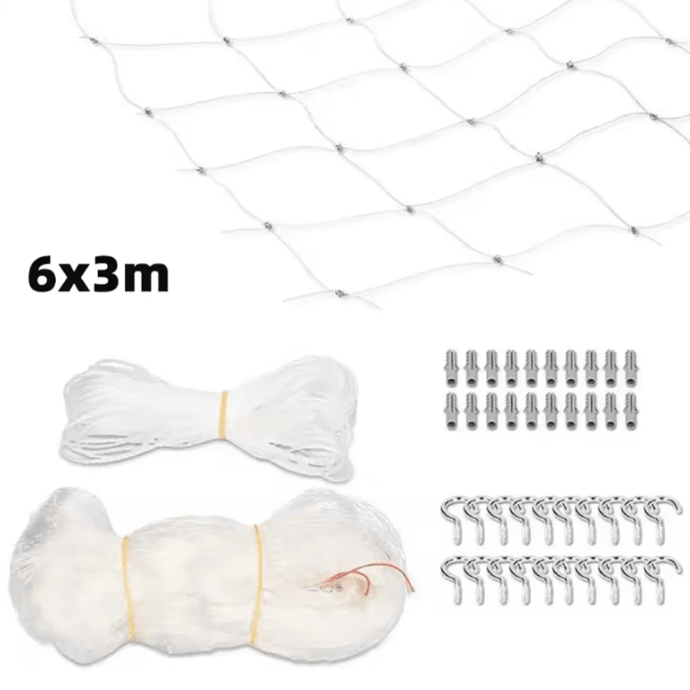 SafePaws AntiFall Balcony Safety Net For Cats Pets 3