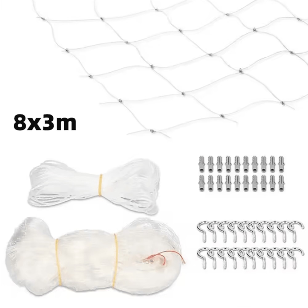 SafePaws AntiFall Balcony Safety Net For Cats Pets 4