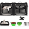 TravelNest 2in1 Foldable Double Pet Carrier Backpack 0