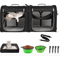 TravelNest 2in1 Foldable Double Pet Carrier Backpack 0