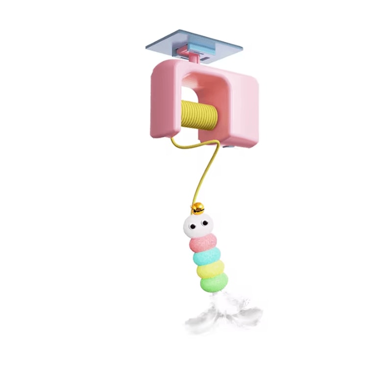 JumpCatch Automatic Hanging Cat Toy With Electric YoYo Motion 7