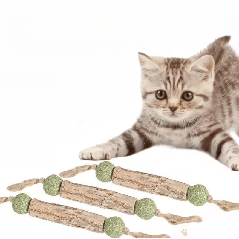 PurePurr Natural Catnip Dental Chew Stick For Cats 0