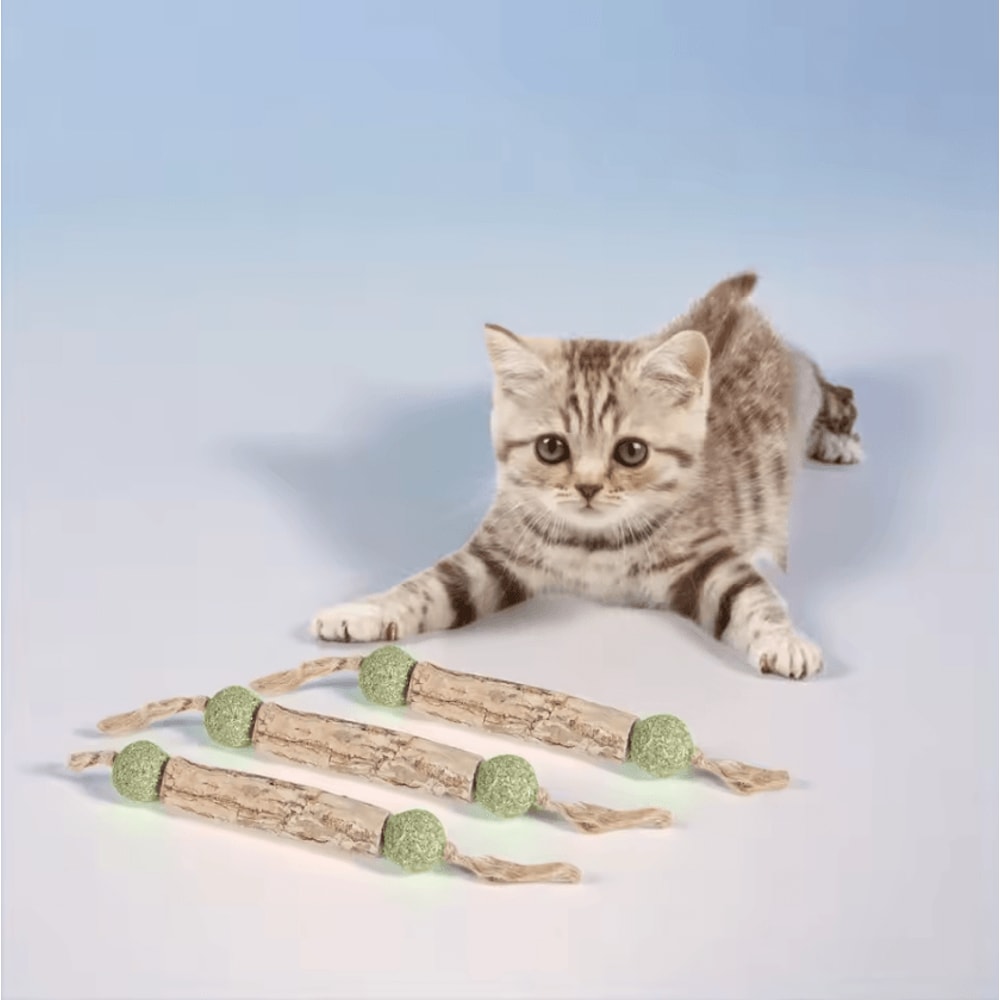 PurePurr Natural Catnip Dental Chew Stick For Cats 2