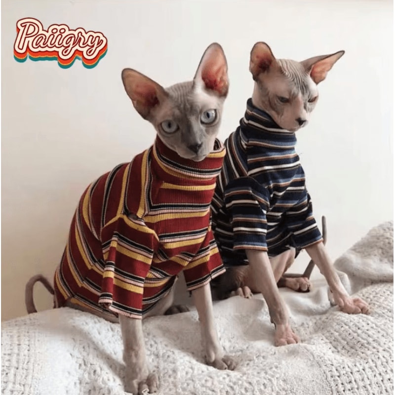 RetroCool Hairless Cat Summer TShirt 0