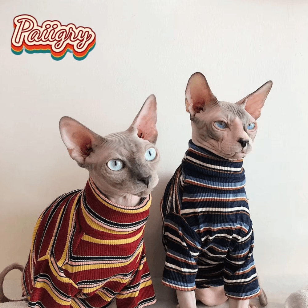 RetroCool Hairless Cat Summer TShirt 1
