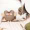OwlMint SelfSoothing Catnip Feather Chew Toy 1