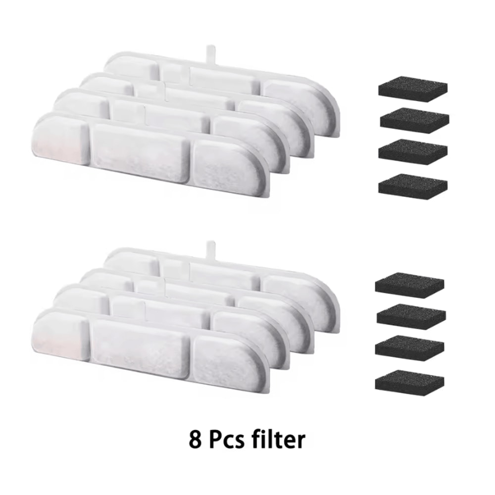 PureFlow Activated Carbon Filters For Cat Water Fountains 5