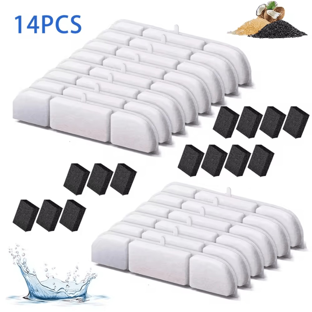 PureFlow Activated Carbon Filters For Cat Water Fountains 7