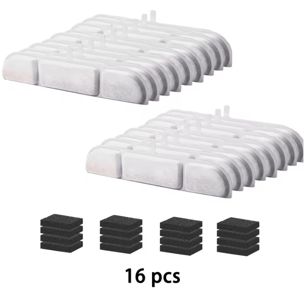 PureFlow Activated Carbon Filters For Cat Water Fountains 8