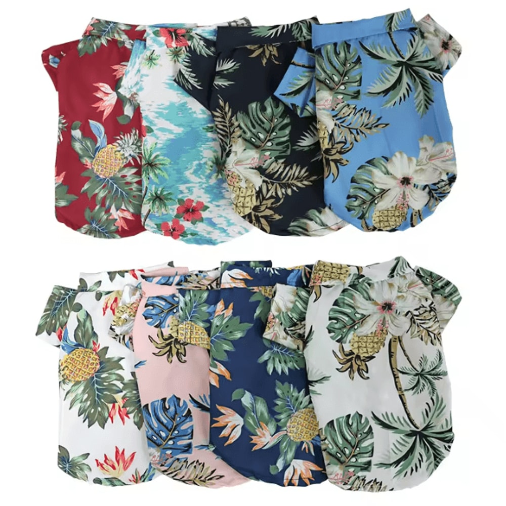 Aloha Breeze Lightweight Summer Dog Cat Vest Shirt 0