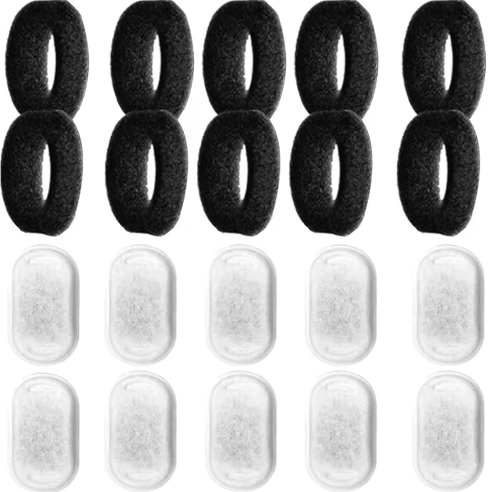PureSip Activated Carbon Replacement Filters For Pet Water Fountains 5
