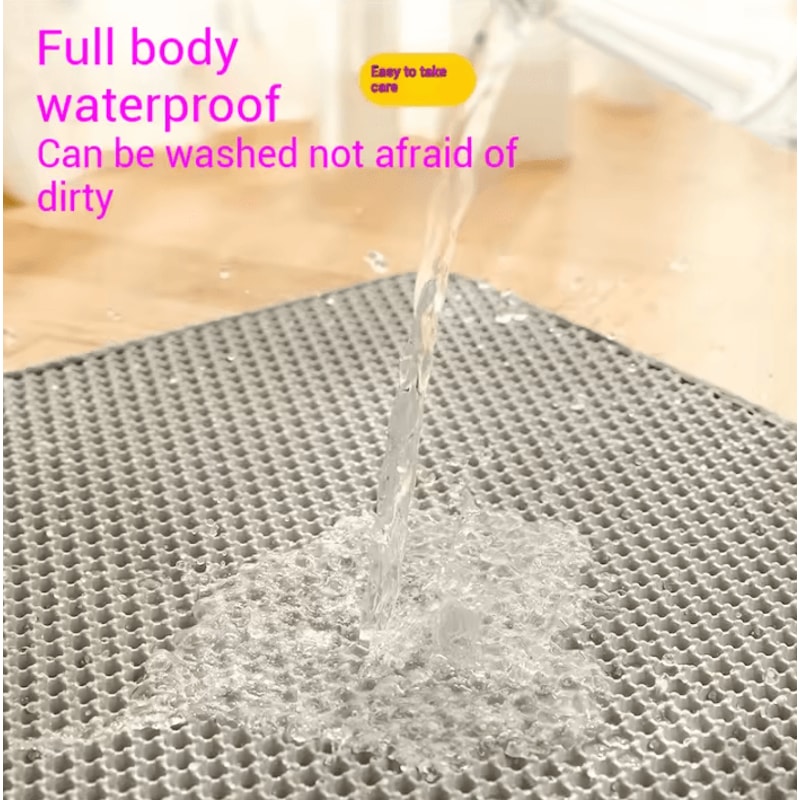 PawShield DoubleLayer Cat Litter Trap Mat 3