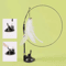 WhiskerBounce Suction Cup Feather Wand Cat Toy 4
