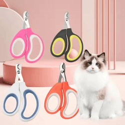 pawtrim crescent pet nail clipper for cats & dogs