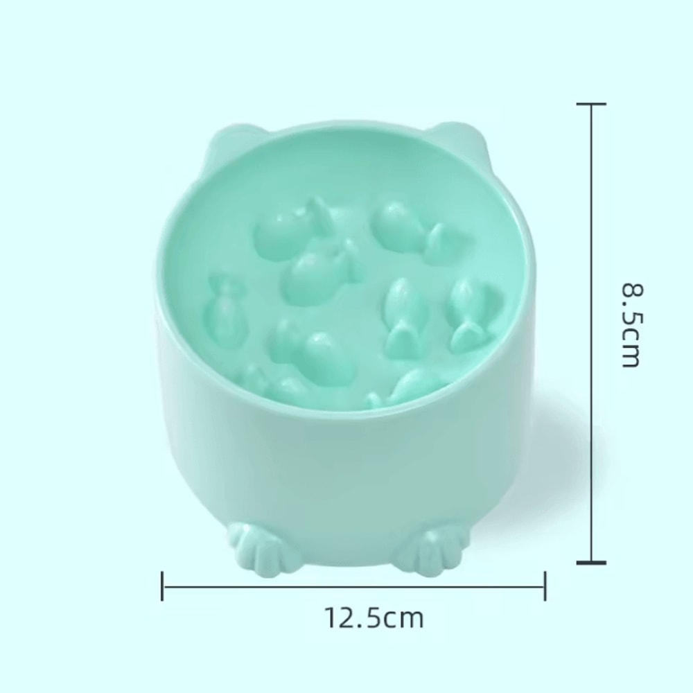ComfortPace AntiChoking Slow Feeder Bowl For Cats Dogs 5