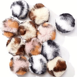 wildbounce leopard plush cat toy balls set