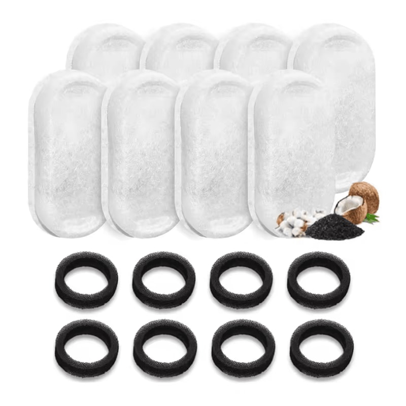 PureFlow Stainless Steel Pet Fountain Replacement Filters 3