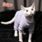 StretchFit Sphynx Cat Pajamas Warm FourLegged Pet Clothes 4