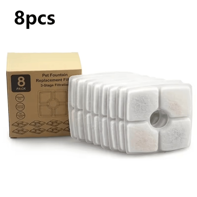 PureFlow Replacement Carbon Filters For Pet Water Fountains 5