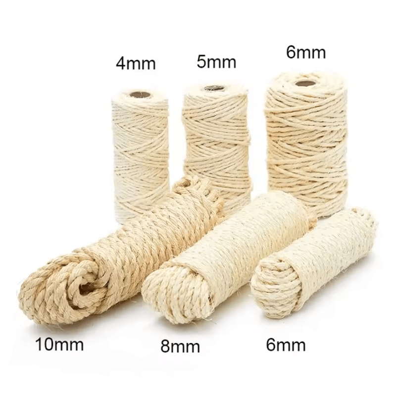 ClawGuard Natural Sisal Rope For Cat Scratching Posts 2
