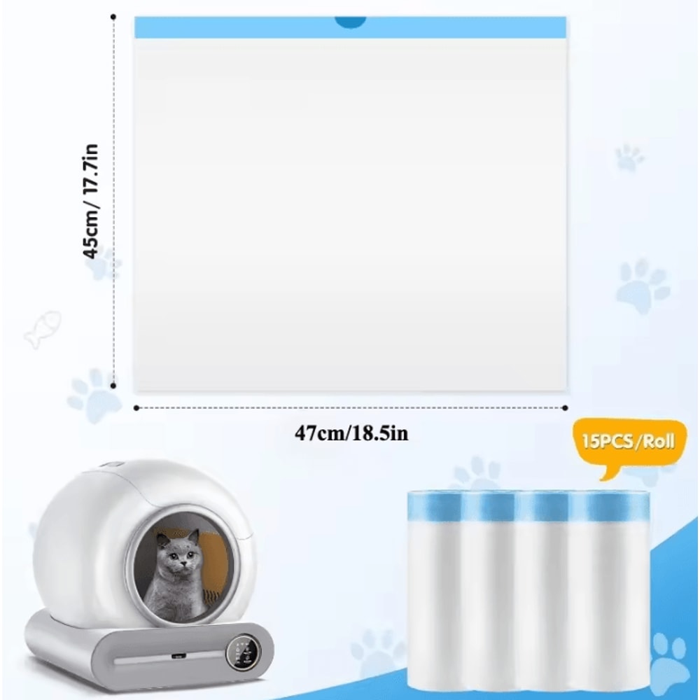 UltraShield ExtraThick Automatic Cat Litter Box Liners 2