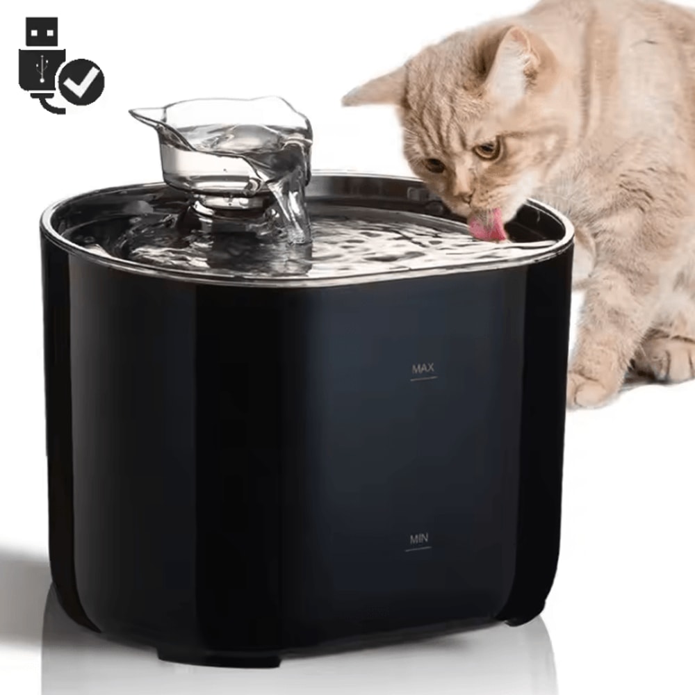 CatFlow Whisper Pet Water Fountain For Cats Dogs 0