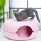 CozyLoop Felt Cat Tunnel Bed Interactive Hideaway House 1