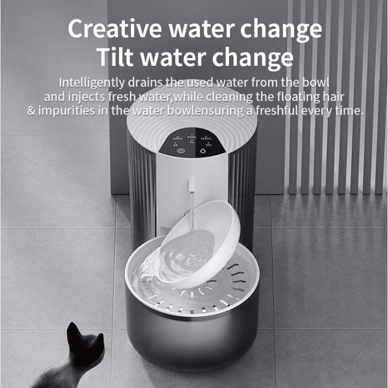 PureFlow Wireless Smart Pet Water Fountain 3L 0