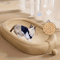 ScratchLounge Sisal Cat Scratching Bed With Interactive Toy Ball Set 1