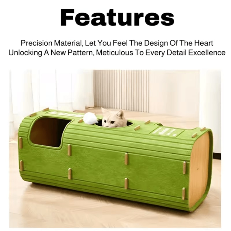 FortiClimb MultiLevel Cat Nest Scratching Tower 1