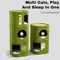 FortiClimb MultiLevel Cat Nest Scratching Tower 2