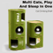 FortiClimb MultiLevel Cat Nest Scratching Tower 2