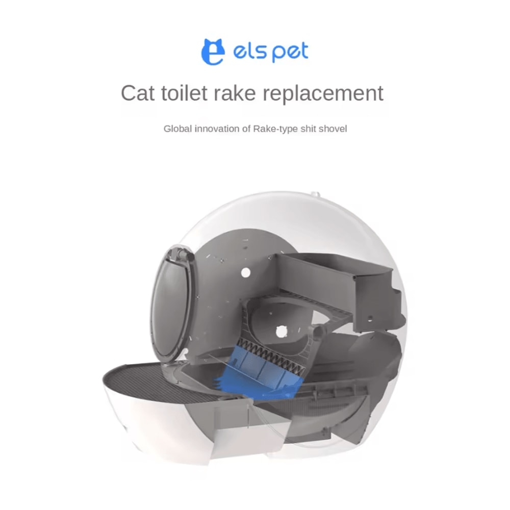 CleanSweep Replacement Rake For Elspet Automatic Cat Litter Box 4