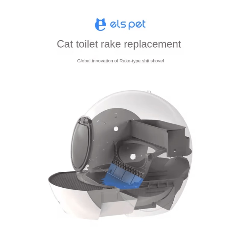 CleanSweep Replacement Rake For Elspet Automatic Cat Litter Box 4