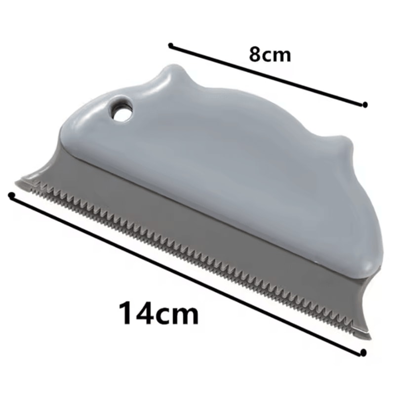 FurEase Silicone Cat Grooming Brush Pet Hair Remover 3