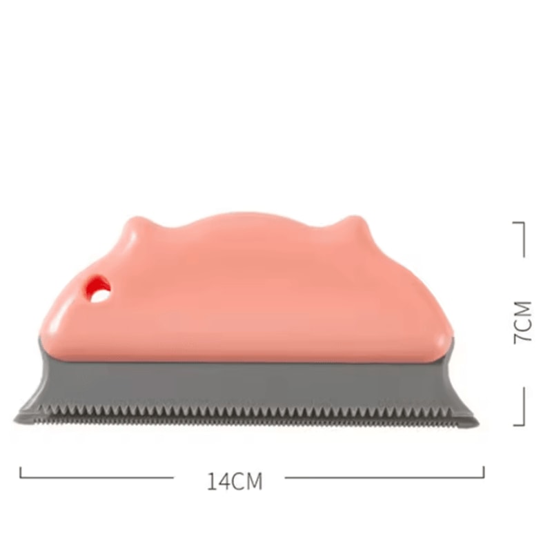 FurEase Silicone Cat Grooming Brush Pet Hair Remover 6