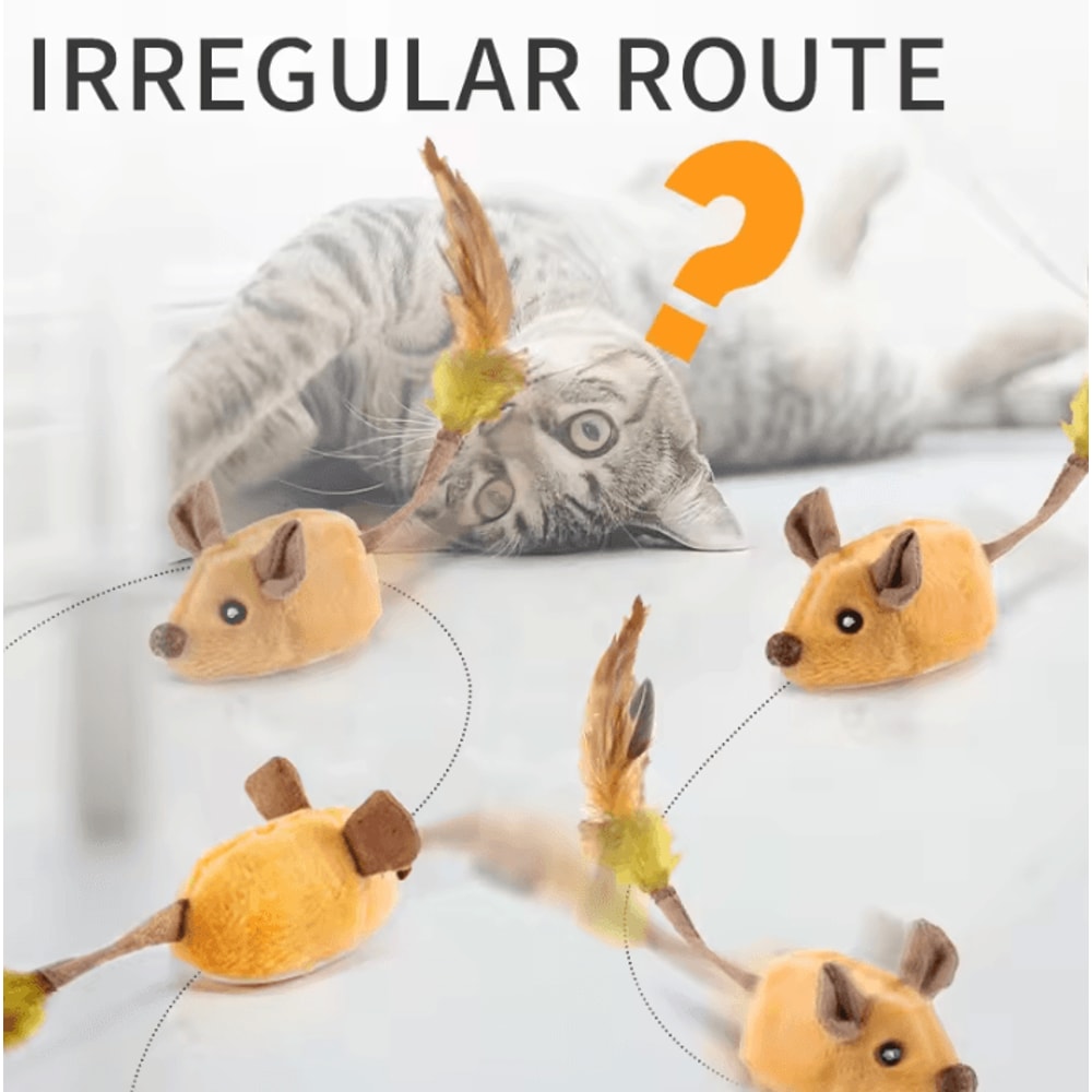 SneakSprint Smart Running Mouse Interactive Cat Toy 1