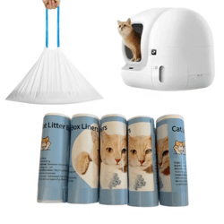 pureshield heavy-duty litter box liners for petkit pura max & x