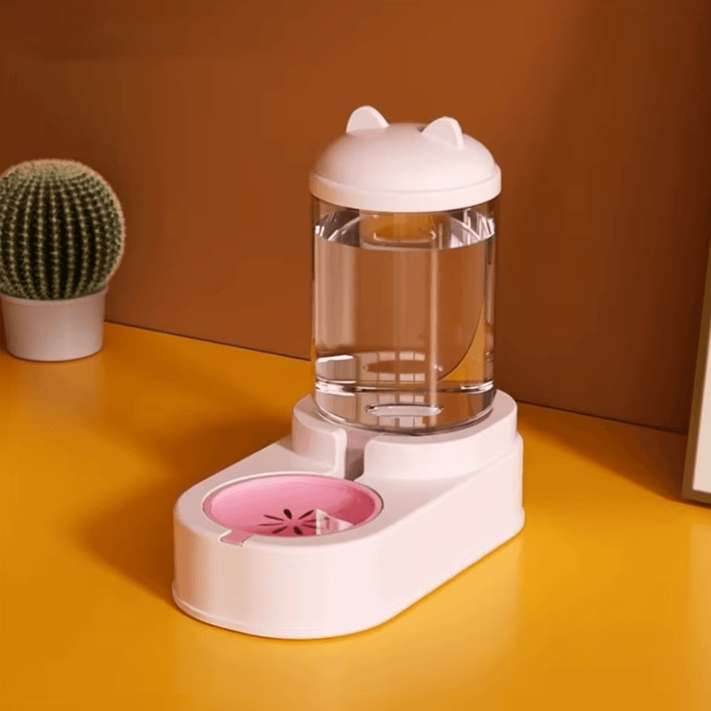 AquaBuddy Large Capacity Automatic Pet Feeder Water Dispenser 6