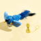 ChirpyBird Interactive Hanging Cat Teaser Toy With Catnip Feathers 3